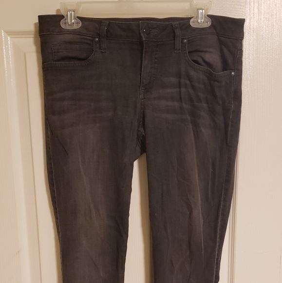 Dark Grey Skinny Jeans Size 29 by Bebe. - Picture 4 of 7